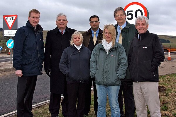 Campaigning for a Flyover at Laurencekirk The South Laurencekirk Junction on the A90